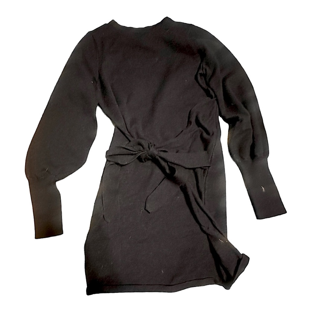 Black wrap dress, never worn.